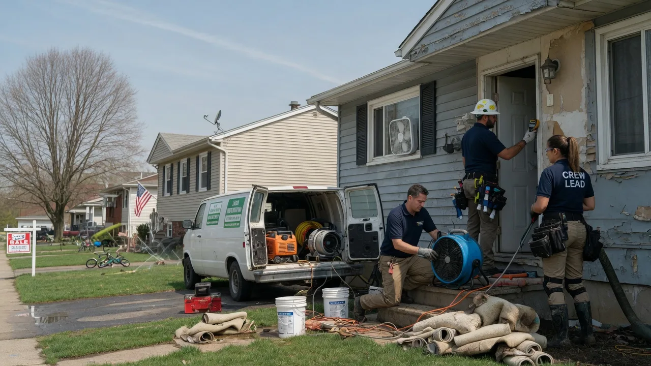 Flood Cleanup in Abbott, TX near me